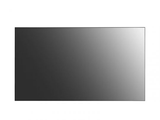 Rectangular gradient image showing a smooth transition from black on the left to white on the right, set against a plain white background. Perfect for use as a black-to-white gradient template or graphic design resource.