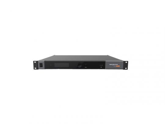 Import placeholder for 83519—black, rack-mountable electronic device with a front-panel display, control knobs, and buttons; designed for installation in professional equipment racks.