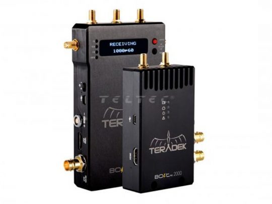 Drahtlose 3GSDI/ HDMI-Videofunkstrecke - Teradek BOLT-990 PRO 2000 Set (TX+1RX) mieten